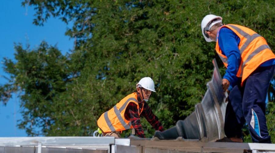Professional new roof installation services in Lake George, MI